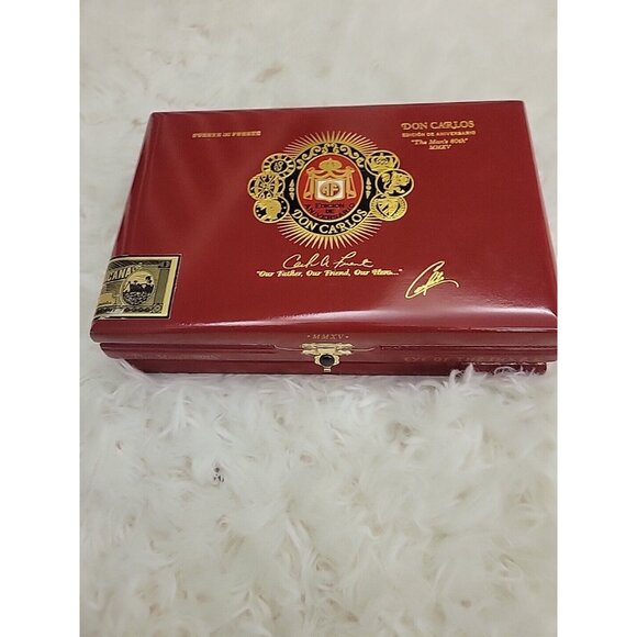 Arturo Fuente Don Carlos The Man's 80th "Eye of the Shark" Empty Cigar Box SEE - Picture 4 of 14
